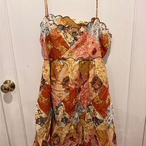 ASOS Floral Patchwork Mini Dress